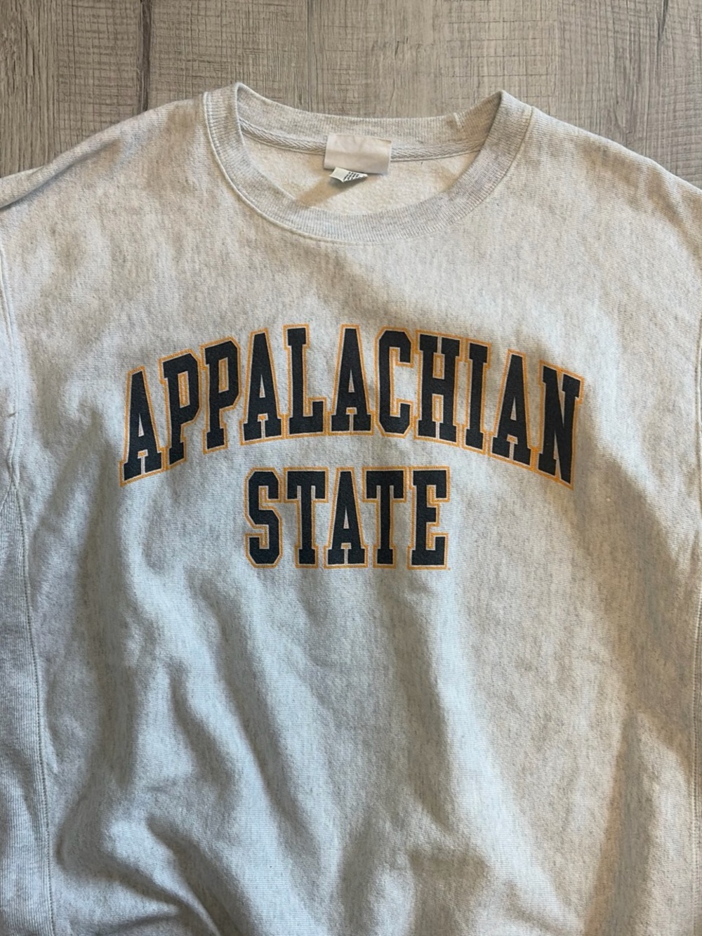 Appalachian State Gray Crewneck Sweatshirt